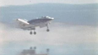 X-24A Landing on Rogers Dry Lake at Edwards Air Force Base