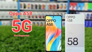 New Oppo A58 Unboxing And First impression⚡️33W SuperVOOC Charger #oppo