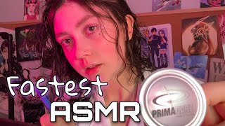 Fastest ASMR 🏃‍♀️💨 Doctor ( eye exam, cranial nerve exam, ear cleaning, and more! )