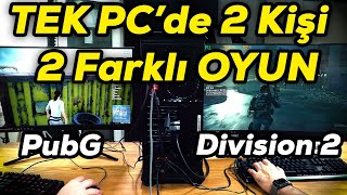 Tek PC'de iki kişi, 2 farklı oyun açma | Unraid testi