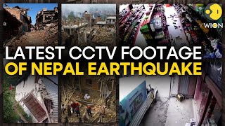 Earthquake in Nepal: Latest CCTV Footage Shows How Nepal Earthquakes Rattle Shops & School I Wion