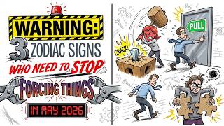 WARNING: 3 Zodiac Signs Who Need to Stop Forcing Things in May 2026