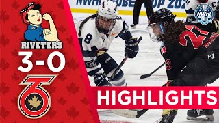 Metropolitan Riveters 3-0 Toronto Six | 2021 NWHL Isobel Cup Highlights