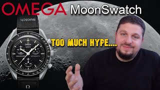 OMEGA x SWATCH Over Hyped? I tried to get the new MoonSwatch Speedmaster It didn't go as planned...