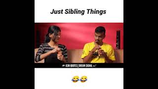 👾 Just sibling Things 😂| Funny WhatsApp status 😀