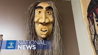 Mi’gmaw carver says every mask he carves has a story to tell | APTN News