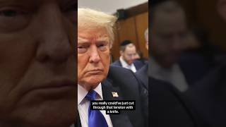 How Trump reacted in court to guilty verdict #shorts