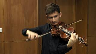 Wieniawski – Scherzo-Tarantelle, Op. 16,  Wojciech Kapałka – violin, 2nd Prize