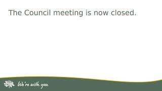 Ordinary Council Meeting - 20 May 2026