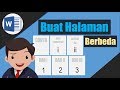 Cara Buat Halaman Berbeda (Romawi dan Angka) di Ms. Word Cara Buat Halaman Berbeda (Romawi dan Angka) di Ms. Word