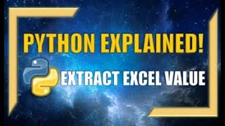 Extracting Individual Excel Values Using Python!!