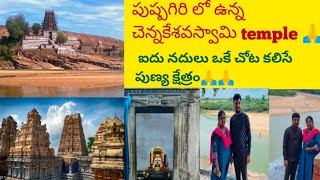 చెన్నకేశవస్వామి temple in Kadapa || pushpagiri || viral video #viral #temple #river #trending #vlog