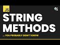 5 JavaScript String Methods You Probably Didn't Know...