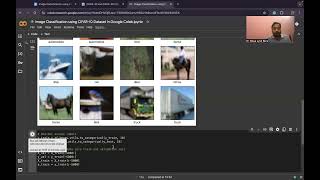 Image Classification using Convolutional Neural Network (CNN) in Google Colab | CIFAR-10 Dataset