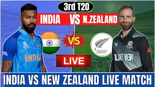 Live India Vs New Zealand 3rd T20 Match Live Score | IND Vs NZ 3rd T20 Live Match Last 5 Overs