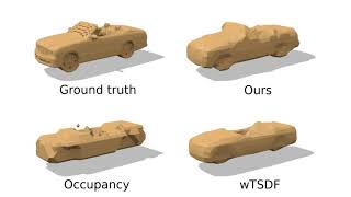 Deep Marching Cubes: Learning Explicit Surface Representations