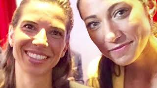 Tobin Heath and Christen Press