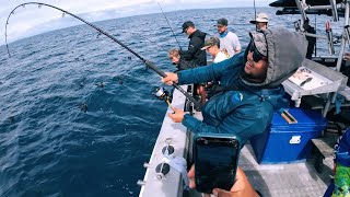 Epic Charter Fishing in the Hauraki Gulf (40 M Depth)