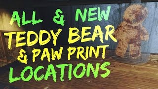 Black Ops 3 Zombies - All Hidden Teddy Bears On The Giant | & Paw Prints |