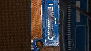 How to Solder FPC Connector | pcb display connector replacement #shots #display #all #shots #repring