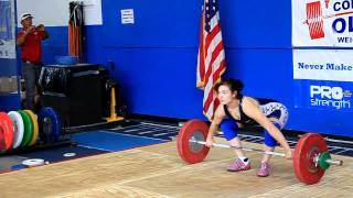 Gwen Sisto Snatch 77kg  Risto Sports