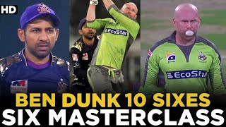 Raining of Sixes By Ben Dunk Against Quetta Gladiators | Unstoppable Ben Dunk | HBL PSL | MB2L