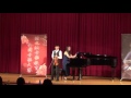 2016維也納杯小提琴比賽非音樂班國中組台北區王冠傑 beriot violin concerto no.9 1st movement