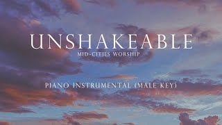 UNSHAKEABLE - Piano Instrumental Cover - (Male Key) Mid-Cities Worship by GershonRebong
