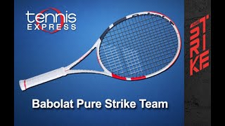 Babolat Pure Strike Team 3rd Gen Tennis Racquet Review | Tennis Express