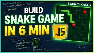 Build Snake Game using HTML CSS JavaScript 🐍 | Beginner Friendly Project