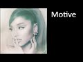 Ariana Grande - Motive [Ft. Doja Cat] (Official Clean Radio Version)