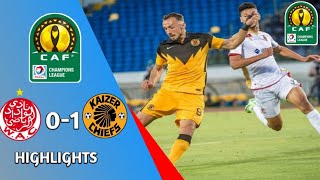 WAC CASABLANCA VS KAIZER CHIEFS(0-1)Extended Highlights CAF CHAMPIONS LEAGUE