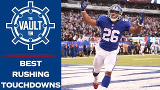 BEST Rushing Touchdowns in Giants History! | New York Giants