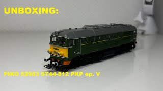 UNBOXING: PIKO 52953 ST44-812 PKP ep  V