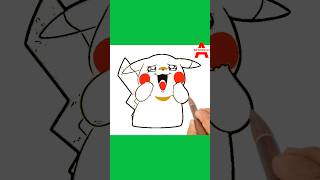 how to draw Pikachu | DRAWING PIKACHU #ahorts #drawing #draw #art #pikachu #pokemon