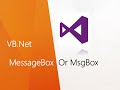 VB.Net MessageBox or MsgBox Complete (Tutorial)