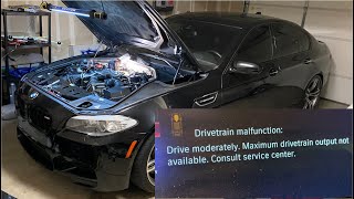 Drivetrain Malfunction after New Spark Plugs and Coils on BMW F10 M5