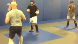 NOLA Kickboxing - 9.7.12 - Brett vs Chris