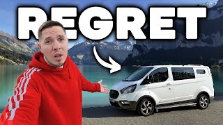 Do I regret downsizing my Camper Van?
