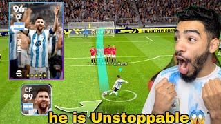 The Free MESSI IS UNSTOPPABLE 😱 Gameplay Reveiw 🔥 better than epic messi ?