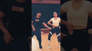 Varun Dhawan and Sara Ali Khan Dance Practice on HUSN HAI SUHANA | #dancecover of 90s LEGEND GOVINDA