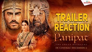 Panipat Trailer Reaction - Sanjay Dutt, Arjun Kapoor, Kriti Sanon, Ashutosh Gowariker