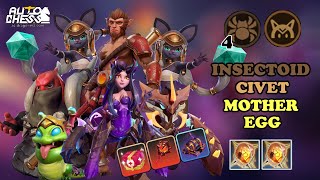 ONLY MOTHER EGG ITEM CAN TURN YOUR PIECES INTO INSECTOID🐛🐛 !!! - Auto Chess Mobile