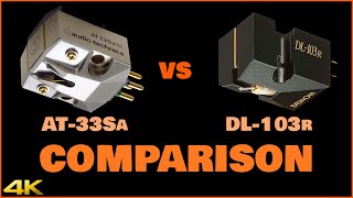 Denon DL-103r vs AT-33Sa - Phono Cartridge Comparison - Download Lossless Hires Audio Files - Vinyl