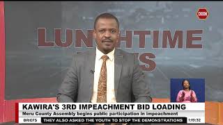 Meru County Assembly begins public participation in Kawira's impeachment