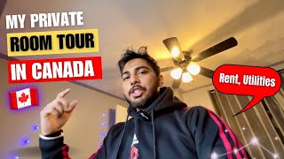 Private Room Tour in Canada 🇨🇦 - Sudbury || Rent + Utilities