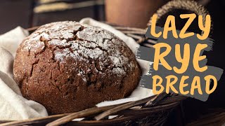 This Rye Bread Needs No Kneading! 🍞 - Angry Broccoli Recipes