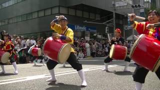 マルイアネックス前｜新宿エイサー祭り2017｜琉球国祭り太鼓