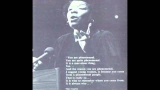 Maya Angelou's 1983 Commencement