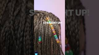 Quick \u0026 Easy Hack to Add Beads on Your Hair with Red by Kiss! #beads #howto